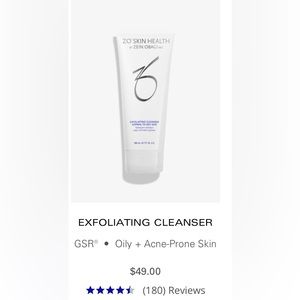 Exfoliating Cleanser Zo Skin Care